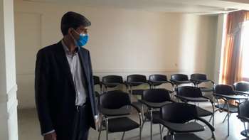 دیدار ریاست محترم دانشگاه جناب آقای دکتر قدس با همکاران پردیس قسمت دوم